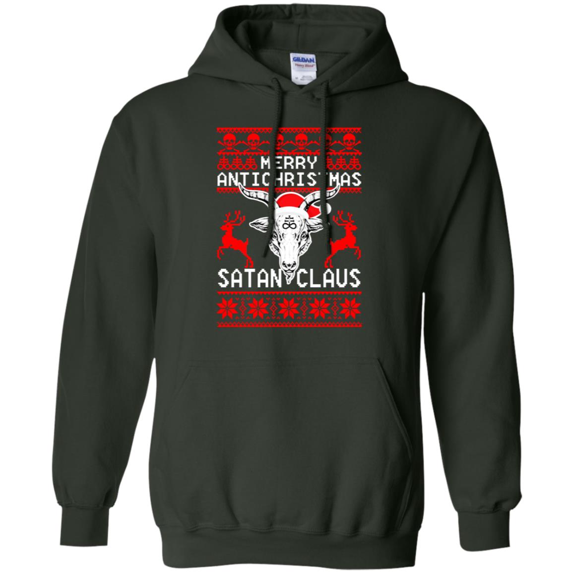 Merry Antichristmas Santa Claus Christmas Sweater - TeeDragons