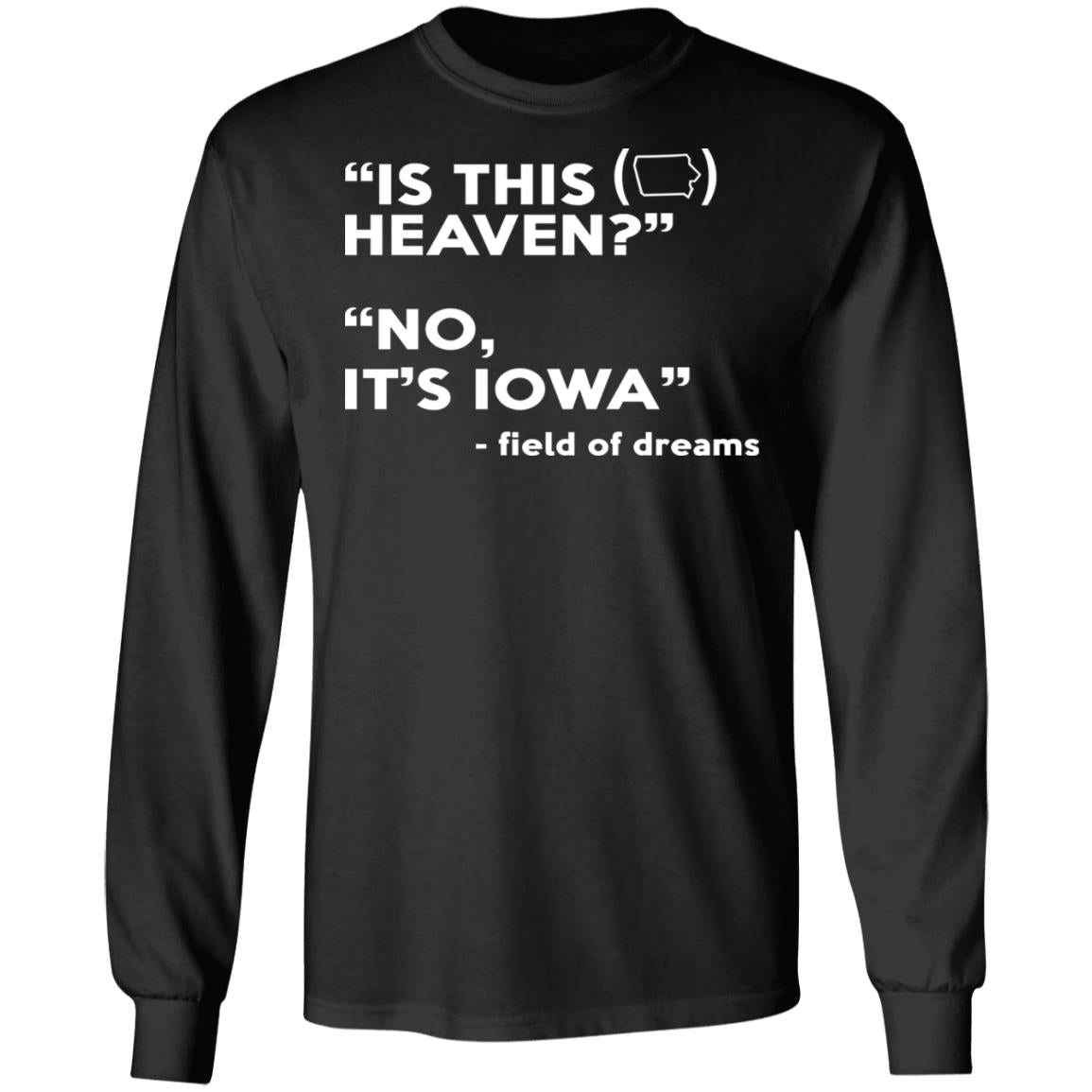 Is This Heaven No It's Iowa Shirt