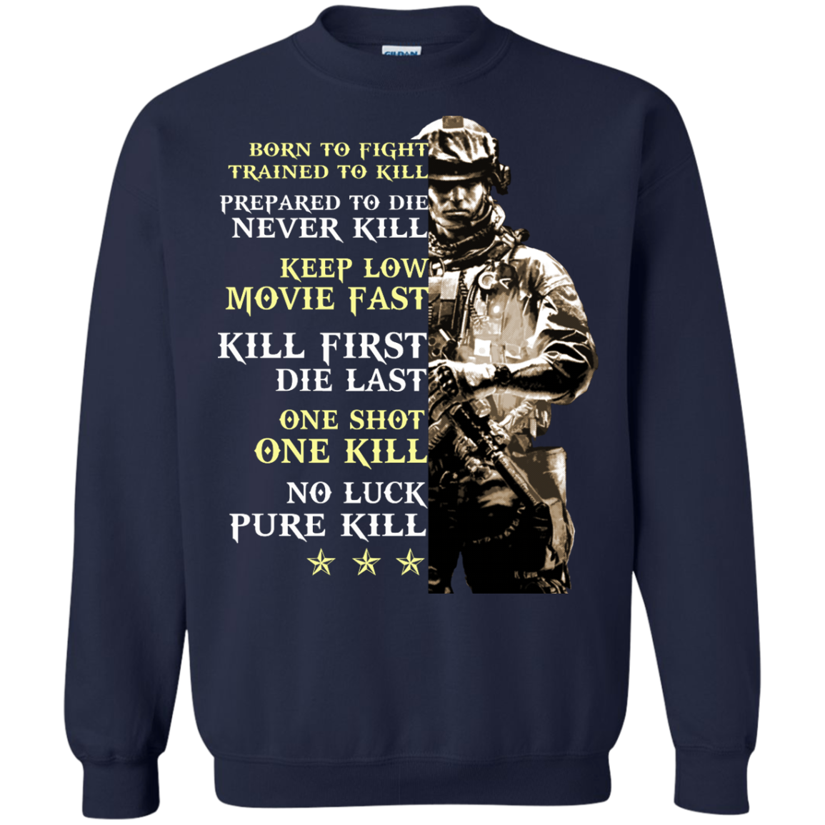 Born To Fight Trained To Kill Shirt, Hoodie, Tank - TeeDragons