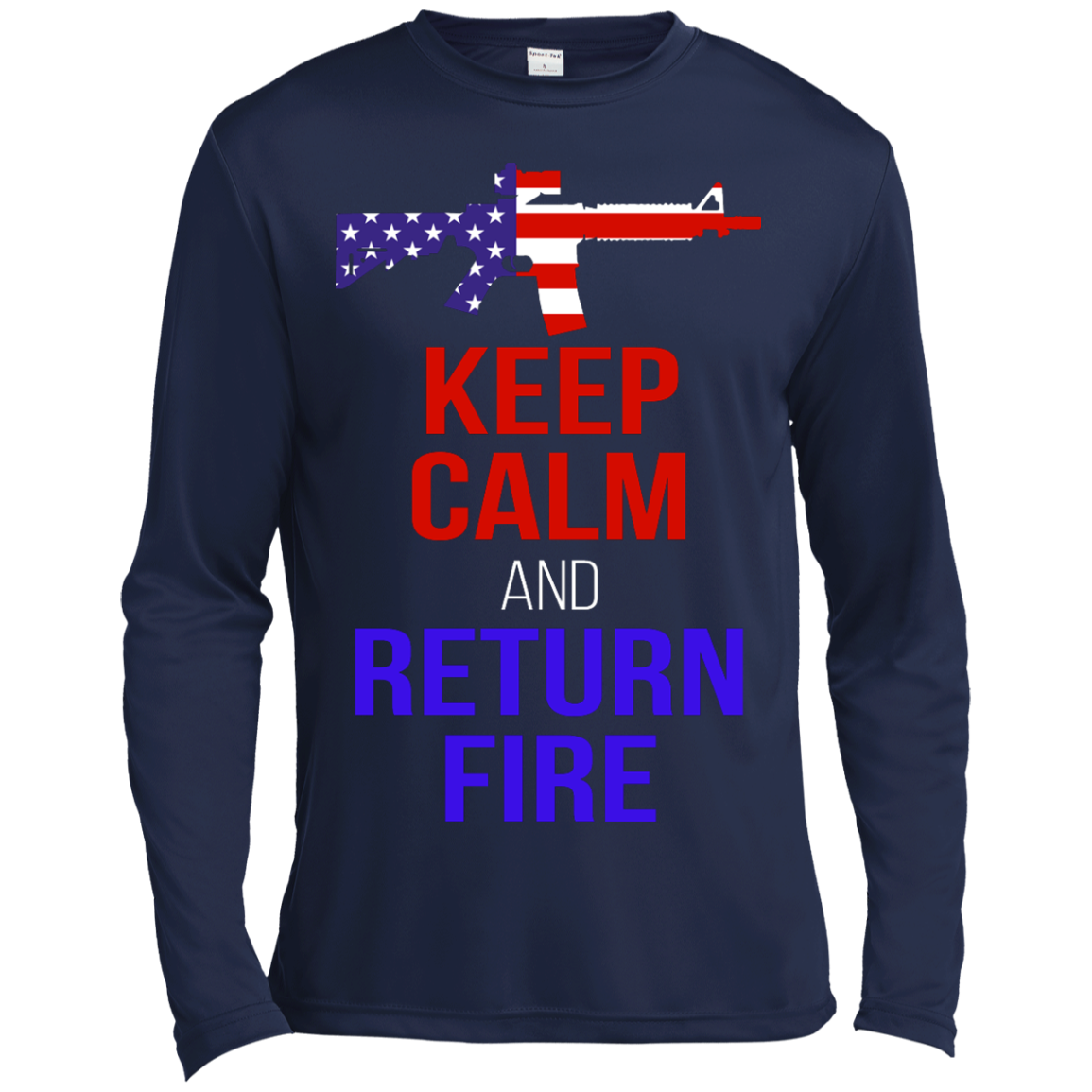 Keep Calm And Return Fire Shirt, Hoodie, Tank - TeeDragons