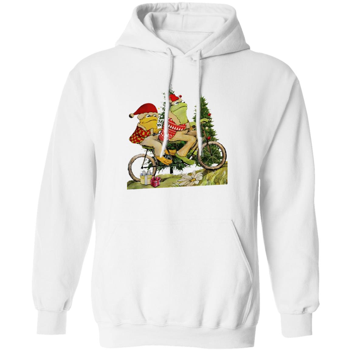 Frog And Toad On The Bike Christmas Shirt