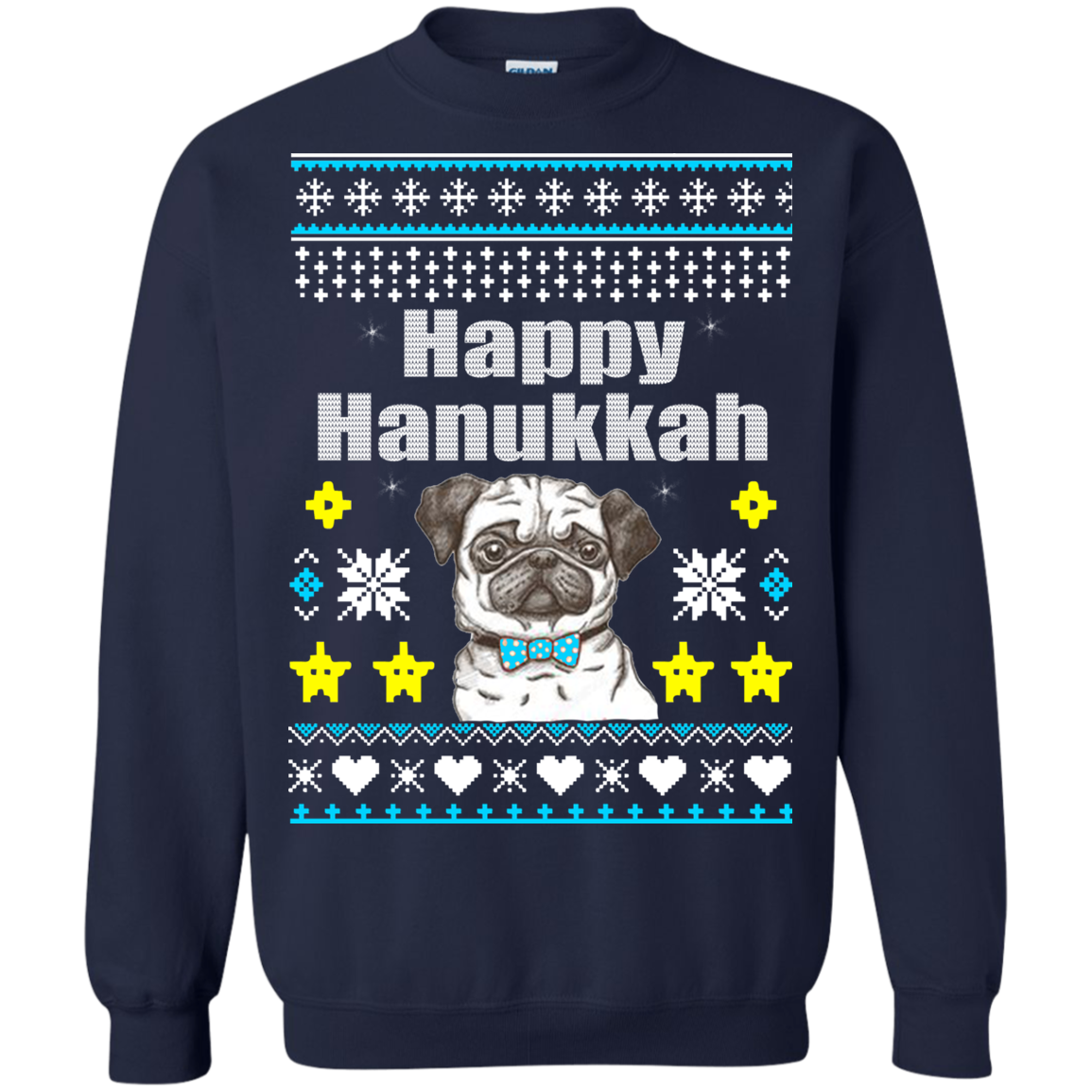 Happy Hanukkah Christmas Sweater, Hoodie - TeeDragons