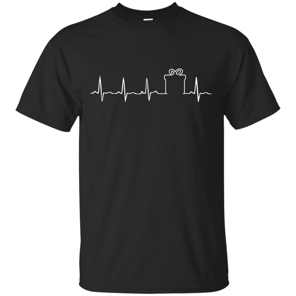 Christmas Gift Box HeartBeat T-shirt, Hoodie, Tank - TeeDragons