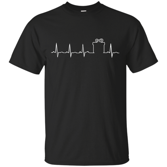 Christmas Gift Box HeartBeat T-shirt, Hoodie, Tank - TeeDragons