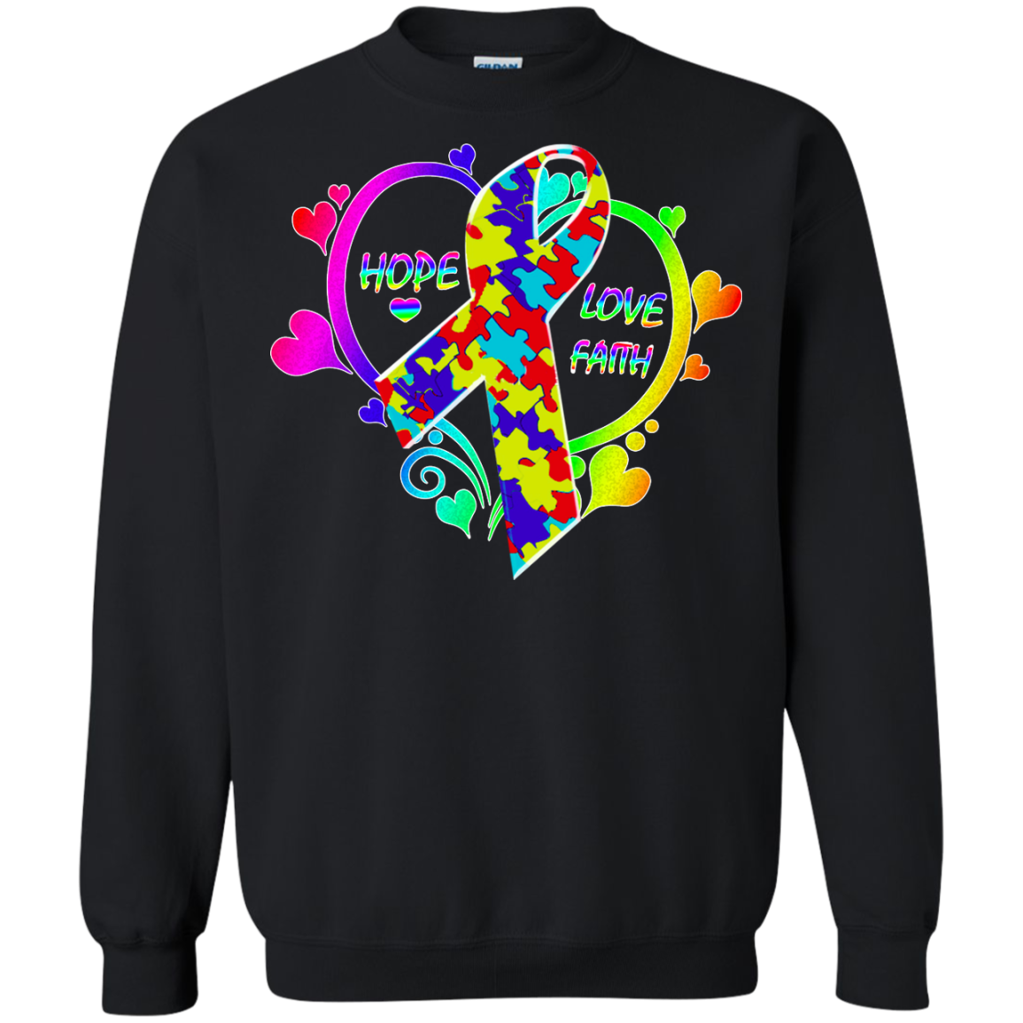 Hope Love Faith Shirt, Hoodie, Tank - TeeDragons