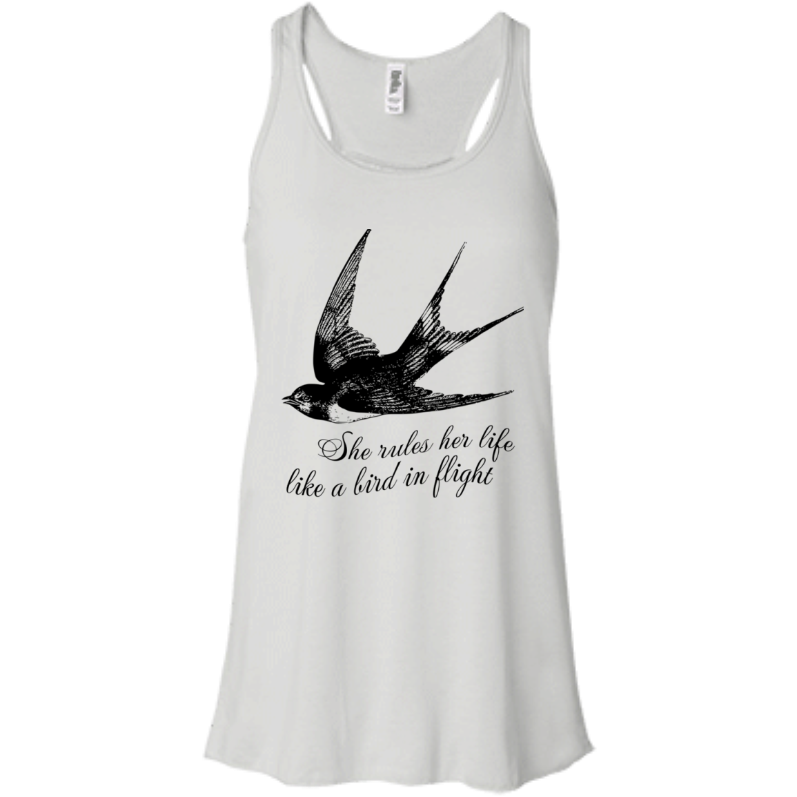 She Rules Her Life Like A Bird In Flight Shirt, Hoodie, Tank - TeeDragons
