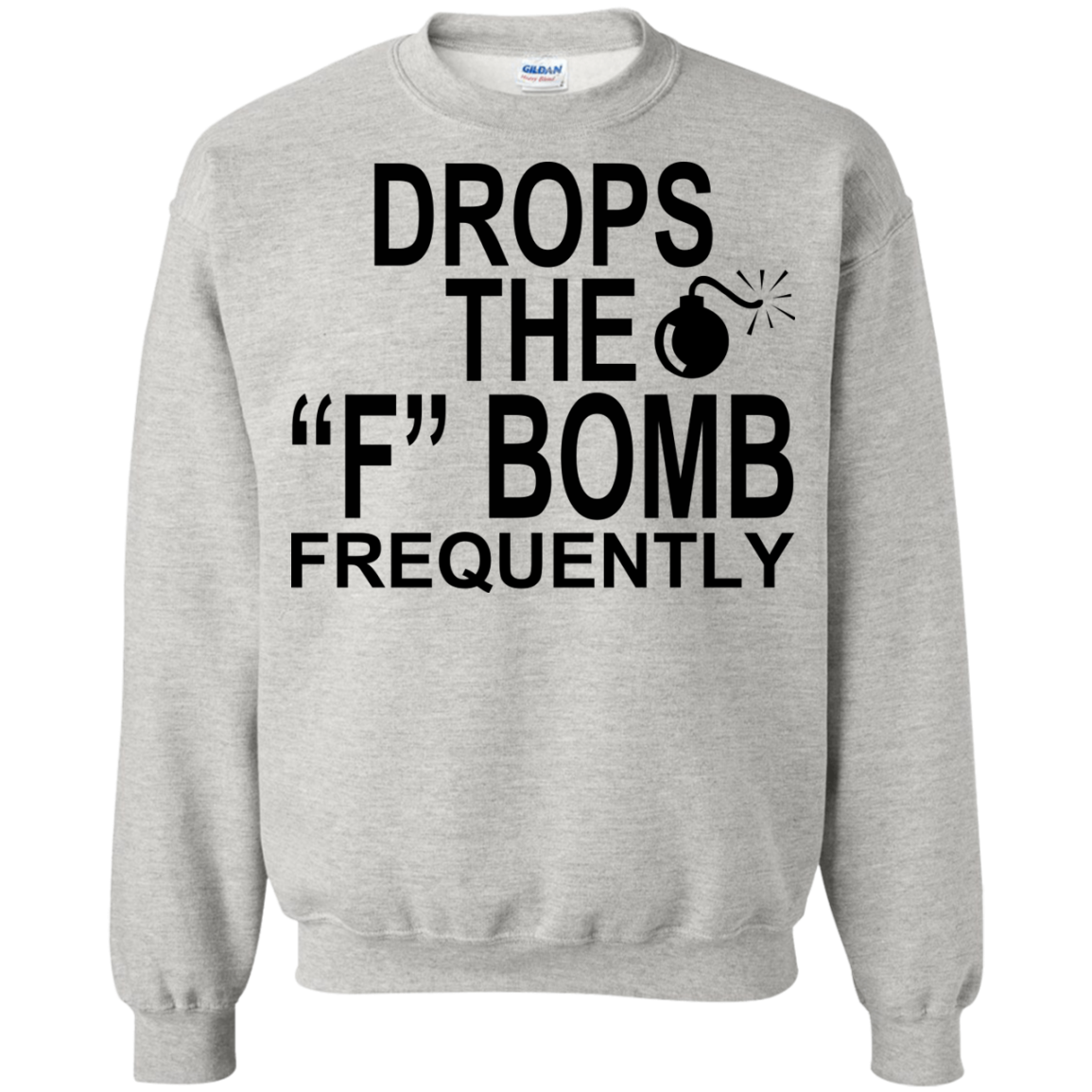 Drops The F Bomb Frequently Shirt, Hoodie, Tank - TeeDragons