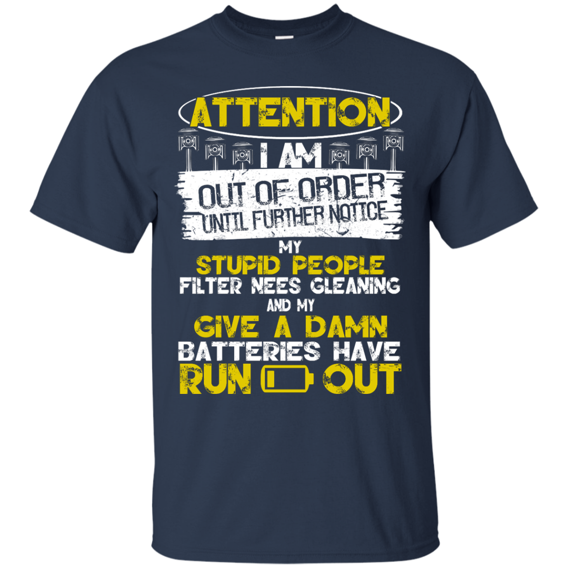 Mechanic Attention T-Shirt, Hoodie, Tank, Long Sleeve - TeeDragons
