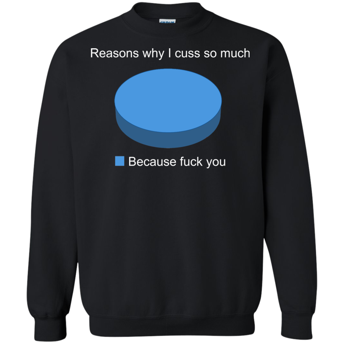 Reasons Why I Cuss So Much - Because Fuck You Shirt, Hoodie - TeeDragons