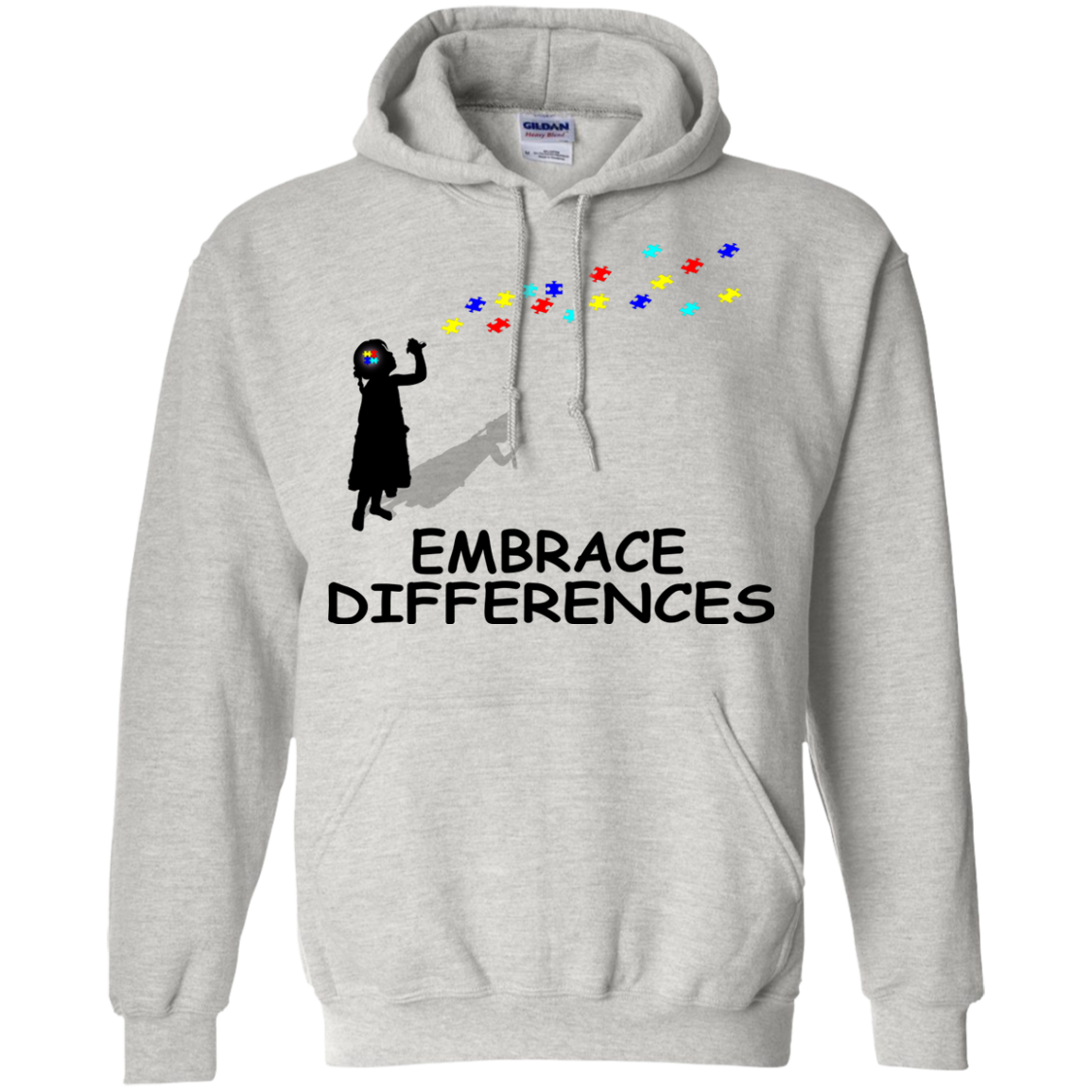 Embrace Differences Shirt, Hoodie, Tank - TeeDragons