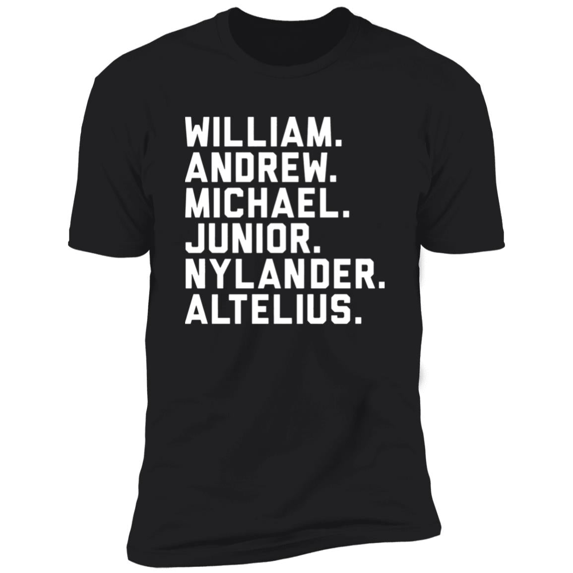 William Andrew Michael Junior Nylander Altelius Shirt