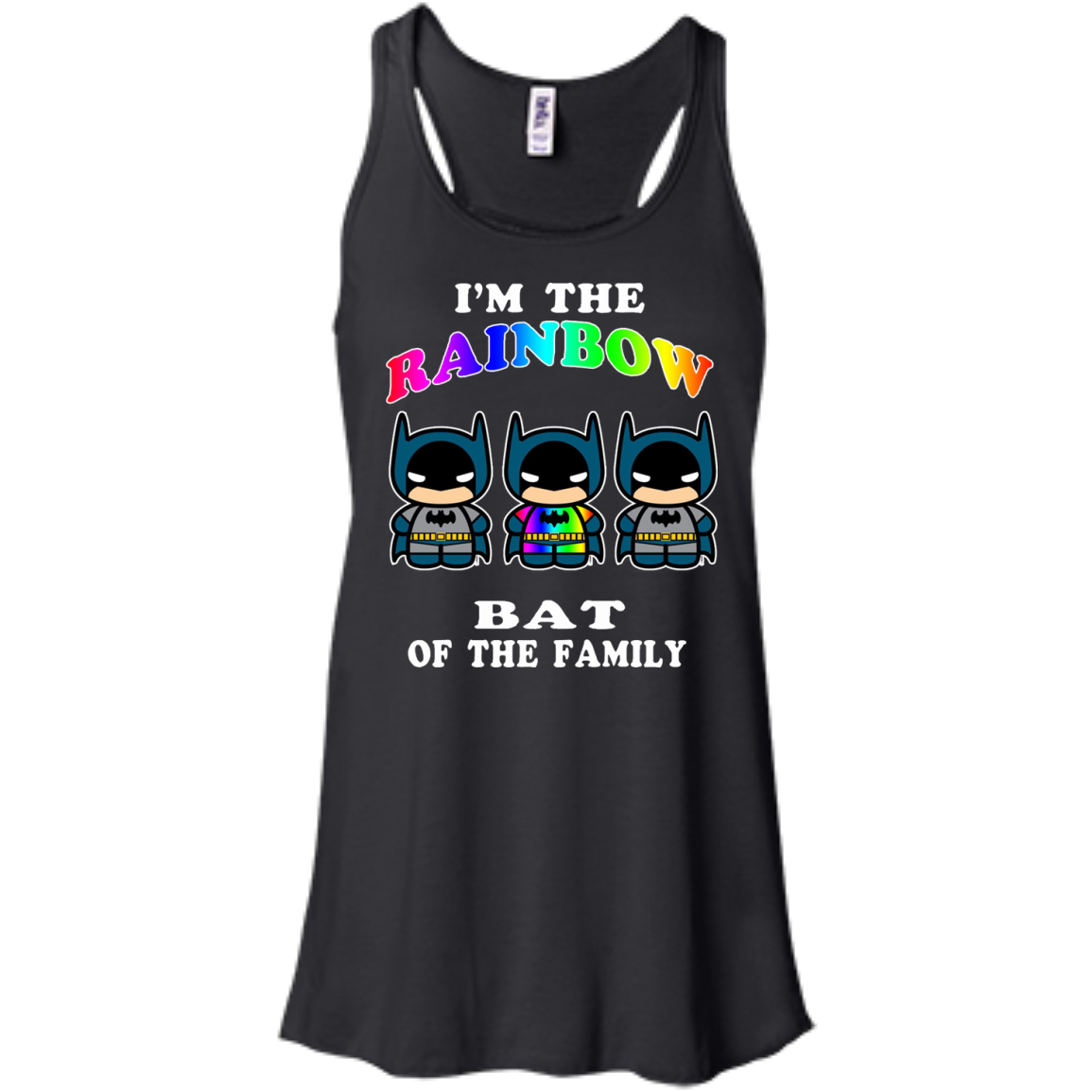 I'm The Rainbow Bat Of The Family T-Shirt, Hoodie, Tank and Long Sleeve - TeeDragons