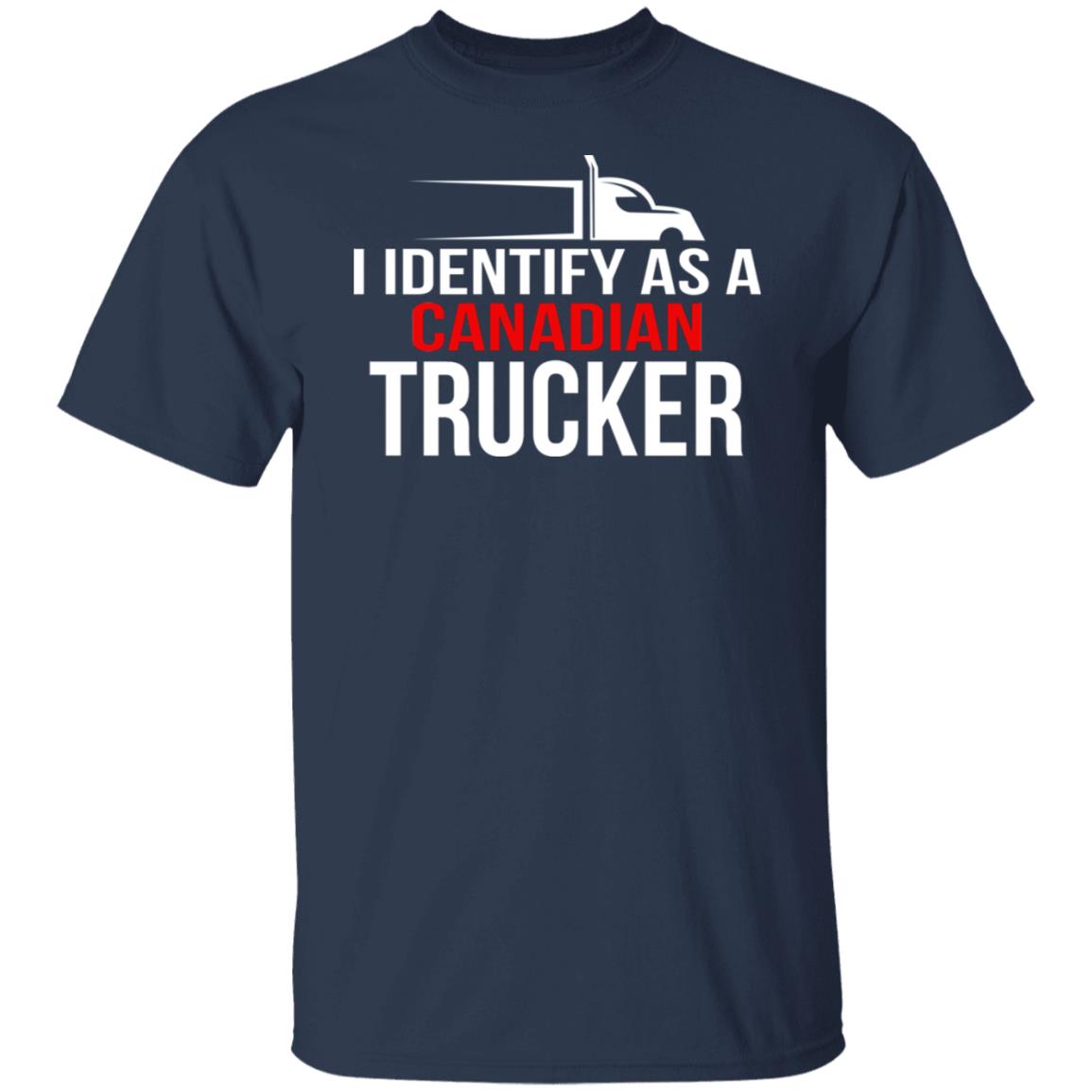 I identify as a Canadian trucker shirt