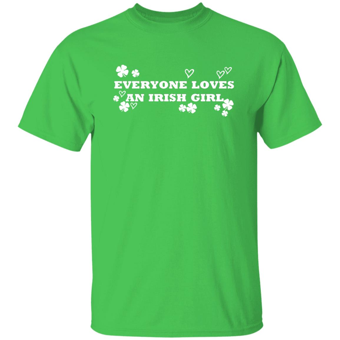 Everyone Loves An Irish Girl Shirt