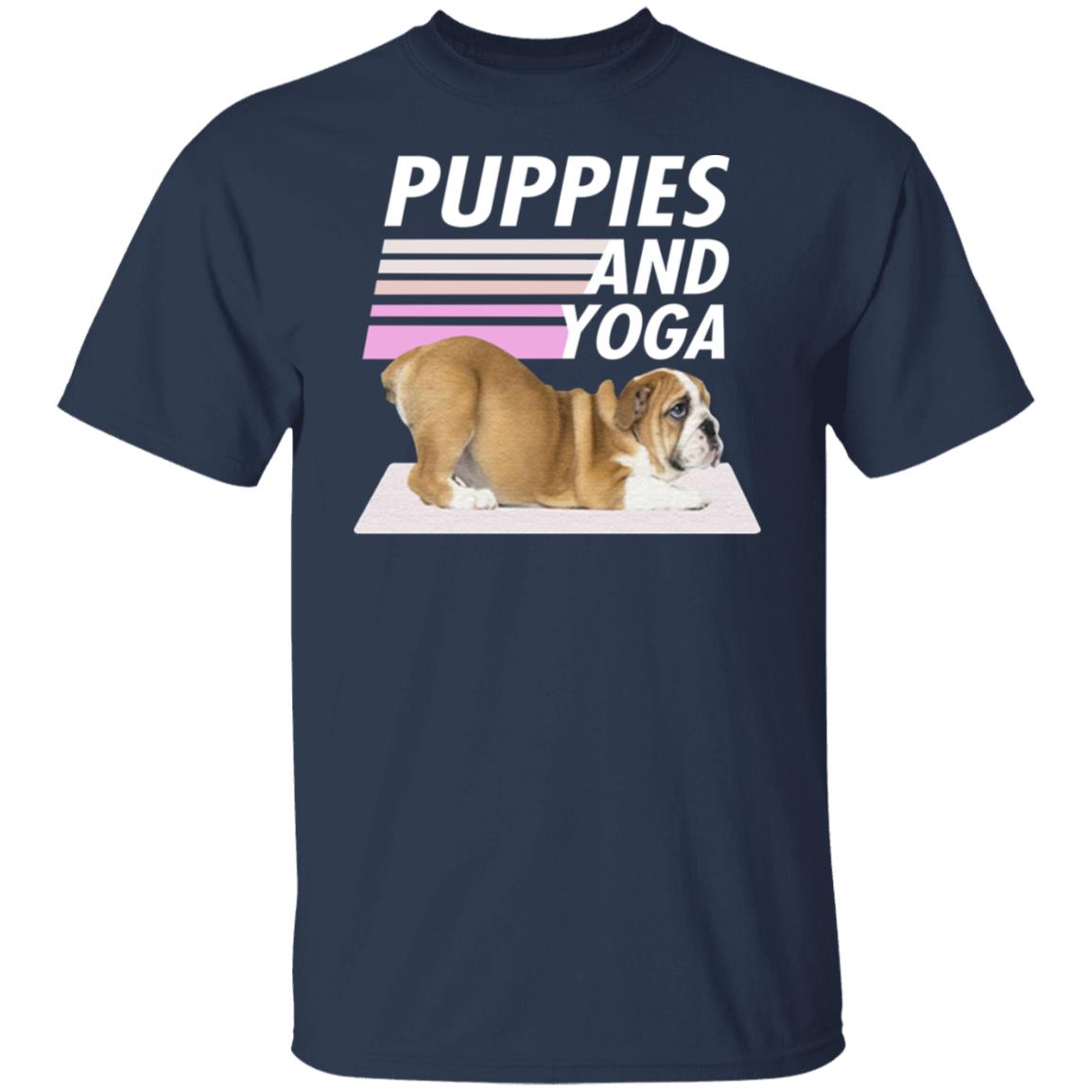Puppies And Yoga Shirt