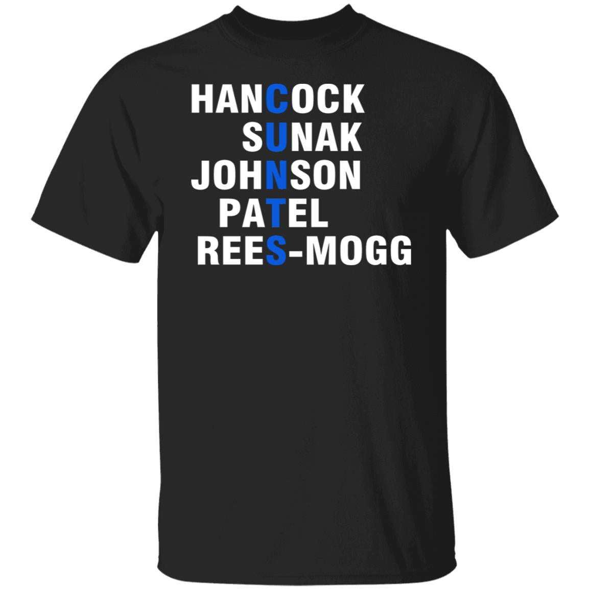 Hancock - Sunak - Johnson - Patel - Rees-mogg Shirt - TeeDragons