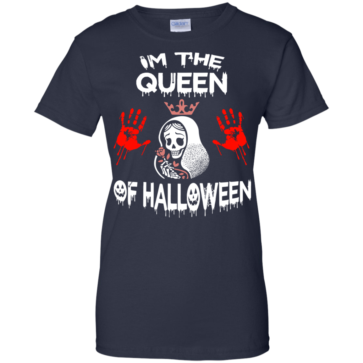 Im The Queen Of Halloween Shirt, Hoodie, Tank - TeeDragons