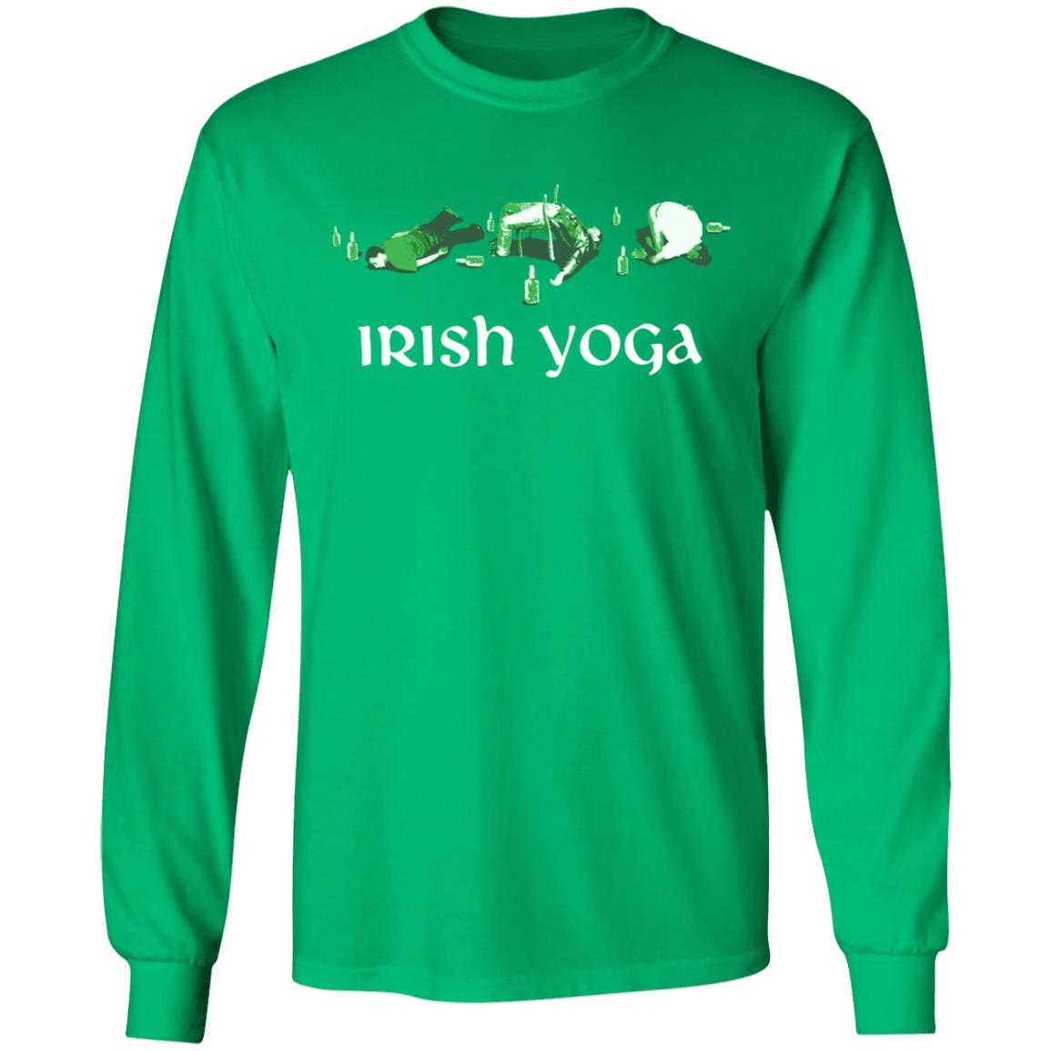 Irish yoga shirt