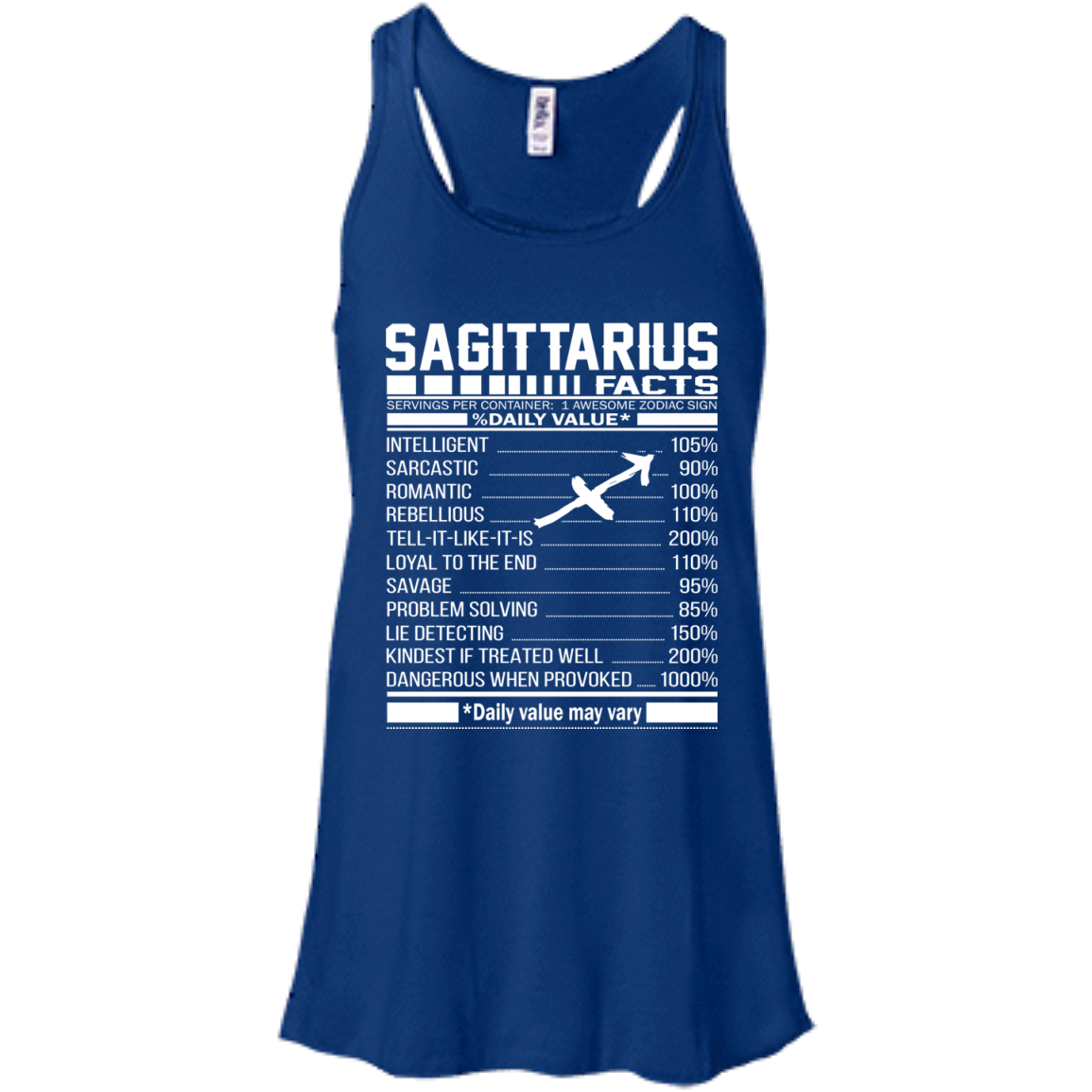 Sagittarius Facts - Awesome Zodiac Sign - %Daily Value Shirt, Hoodie, Tank - TeeDragons