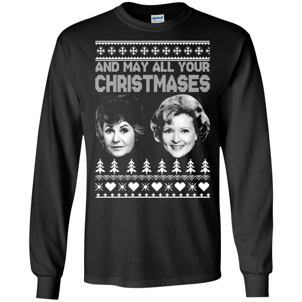 Bea And White - And May All Your Christmases Sweater - TeeDragons