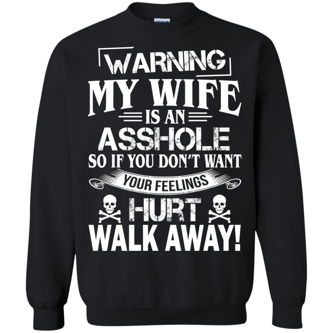Warning My Wife Is An Asshole Shirt, Hoodie, Tank - TeeDragons