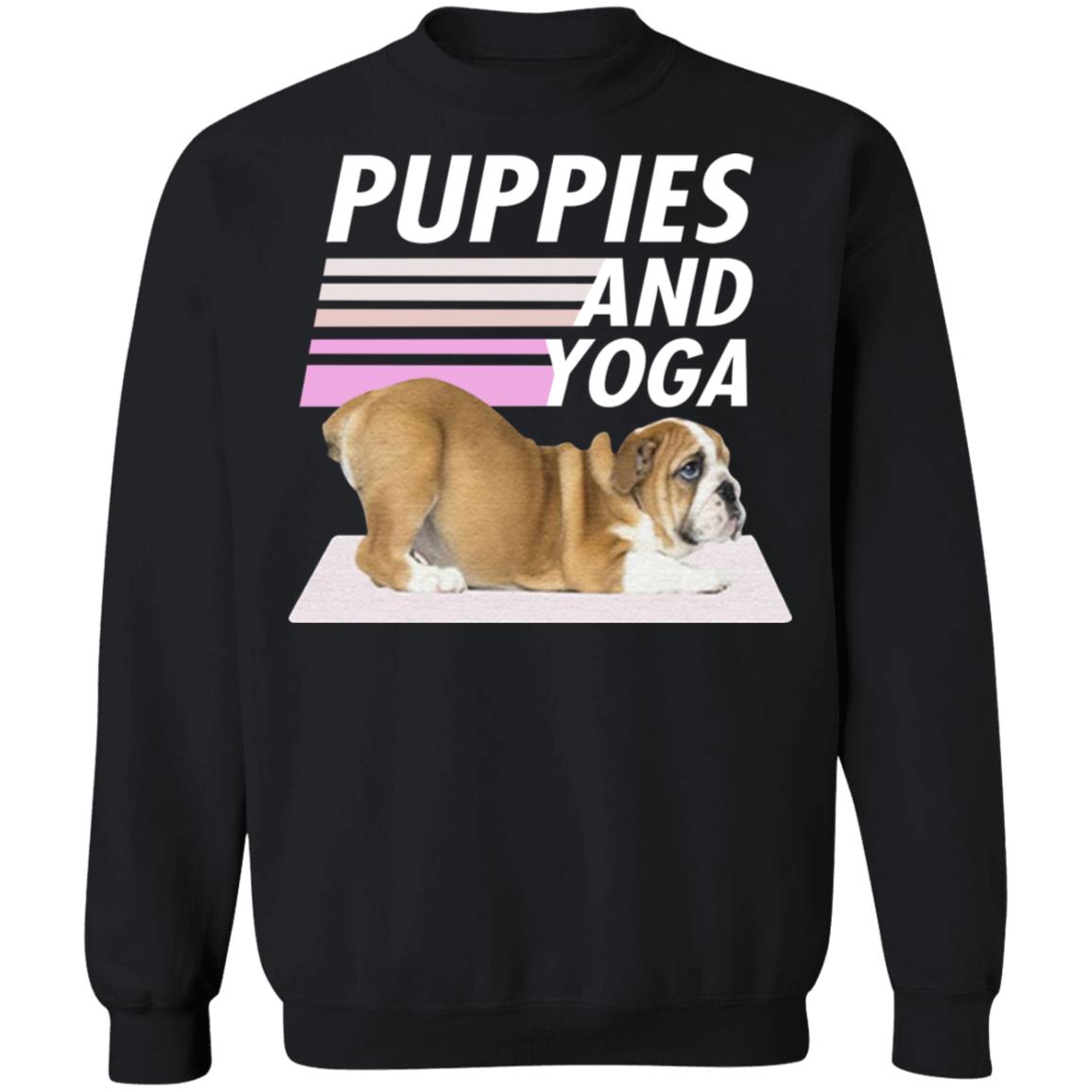 Puppies And Yoga Shirt