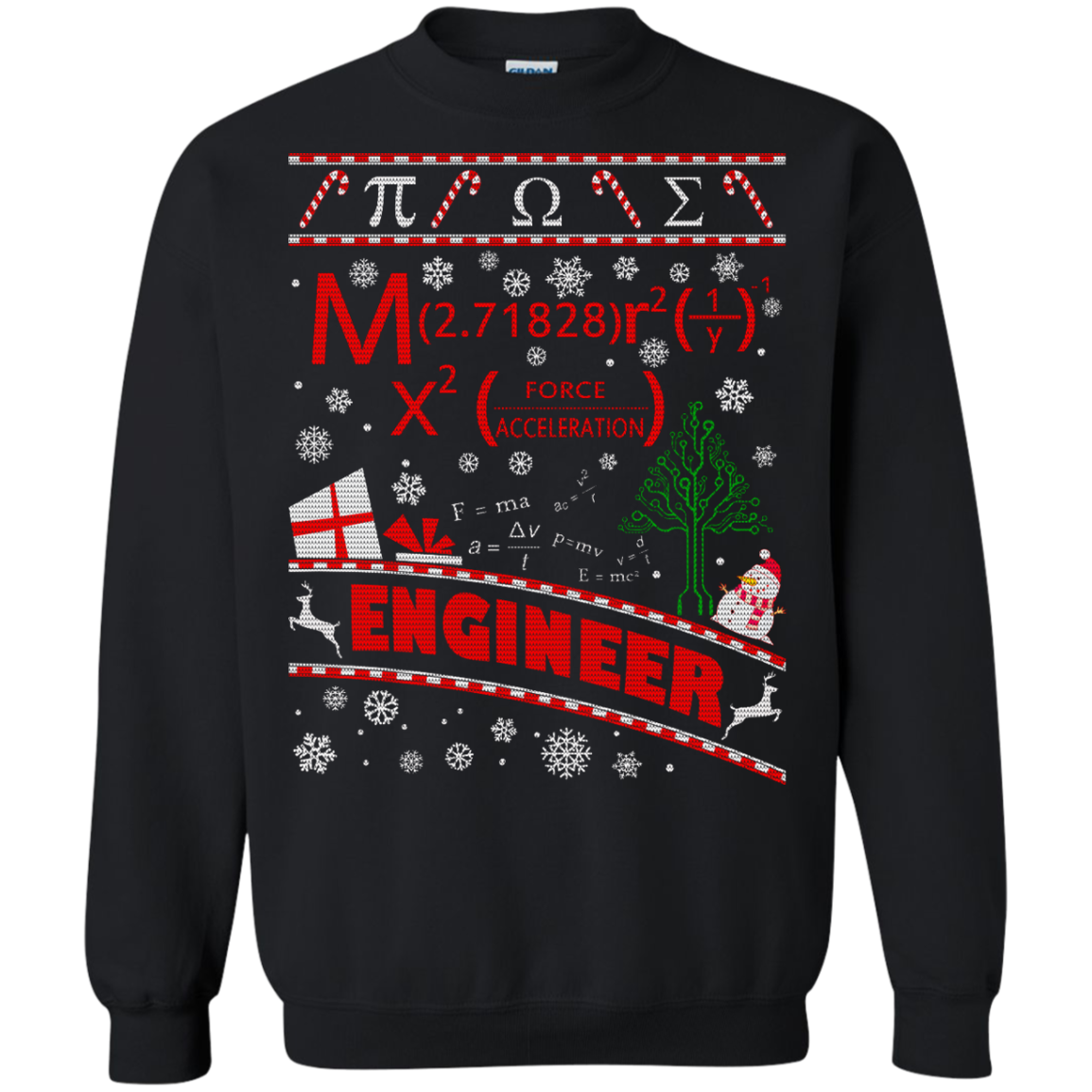 Engineering Ugly Christmas Sweatshirt, Hoodie - TeeDragons