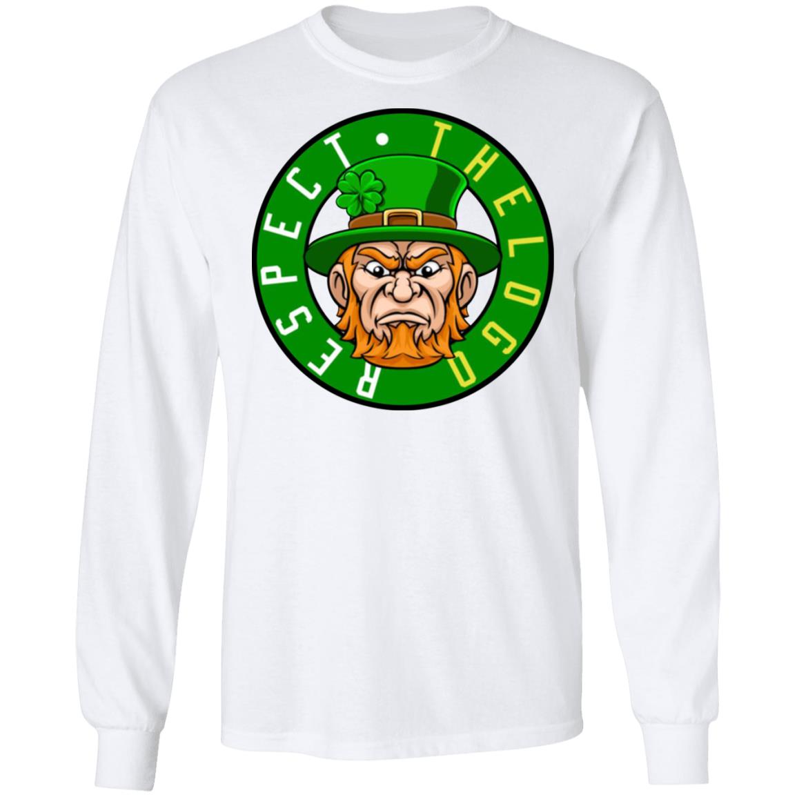 St Patrick's Day - Respect The Logo Leprechaun Shirt