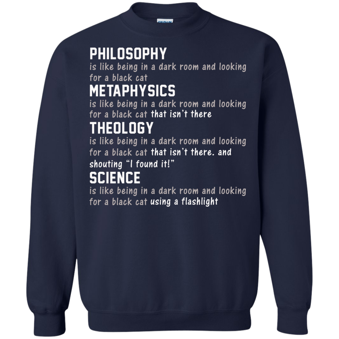 Philosophy - Metaphysics - Theology - Science Shirt, Hoodie, Tank - TeeDragons
