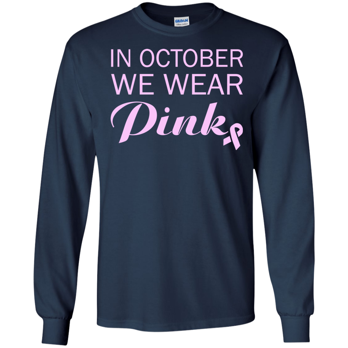 In October We Wear Pink Shirt, Hoodie, Tank - TeeDragons