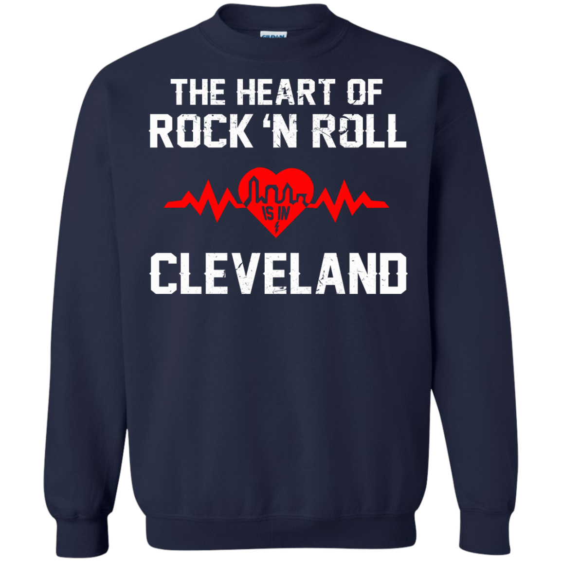 The Heart Of Rock 'n Roll Is In Cleveland Shirt, Hoodie, Tank - TeeDragons