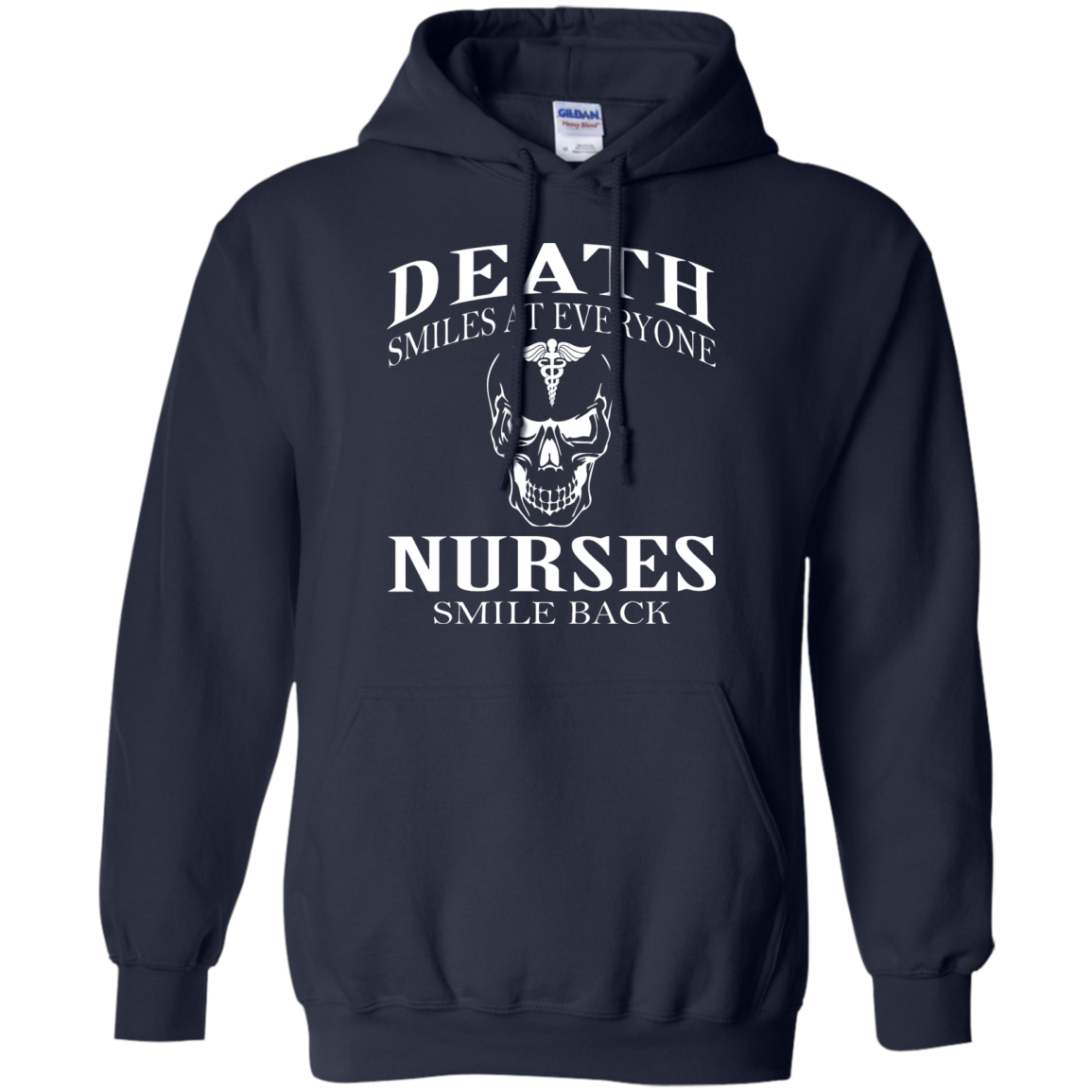Death Smiles At Everyone - Nurses Smile Back Shirt, Hoodie, Tank - TeeDragons