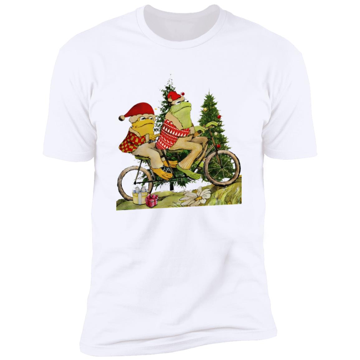 Frog And Toad On The Bike Christmas Shirt