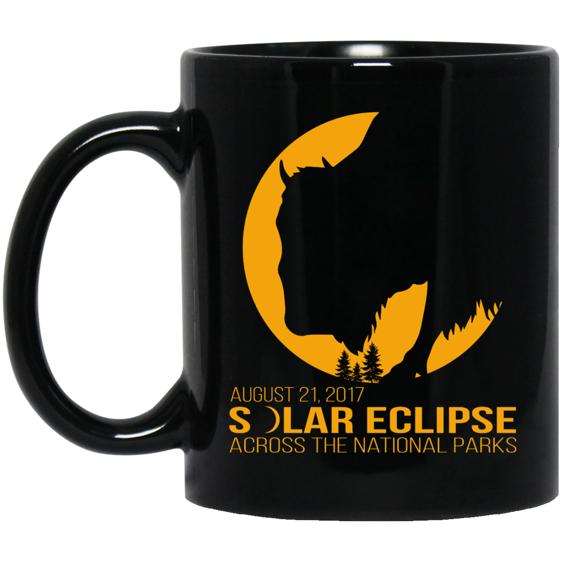 Solar Eclipse Across The National Parks August 21, 2017 Mugs - TeeDragons