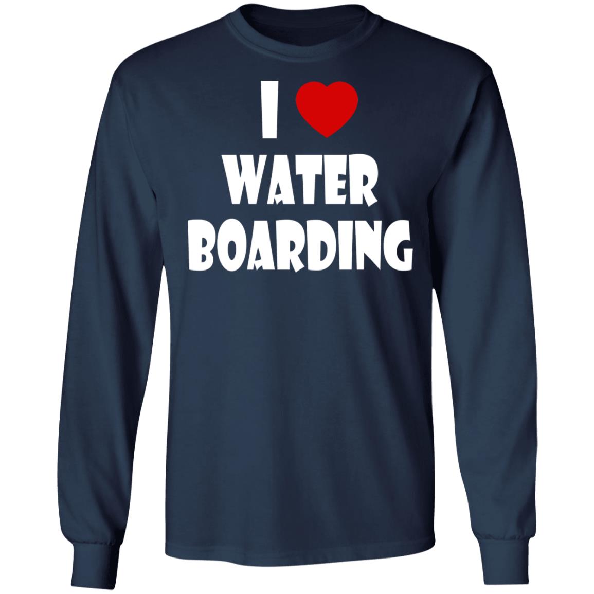 I love water boarding shirt - TeeDragons