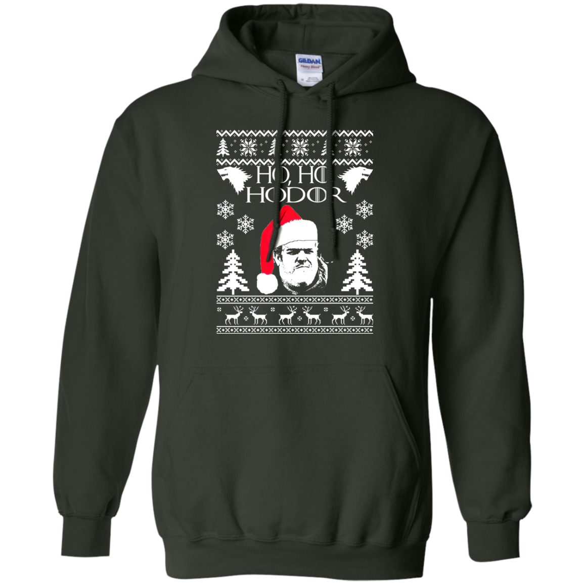 Game Of Thrones - Ho Ho Hodor Christmas Sweater - TeeDragons