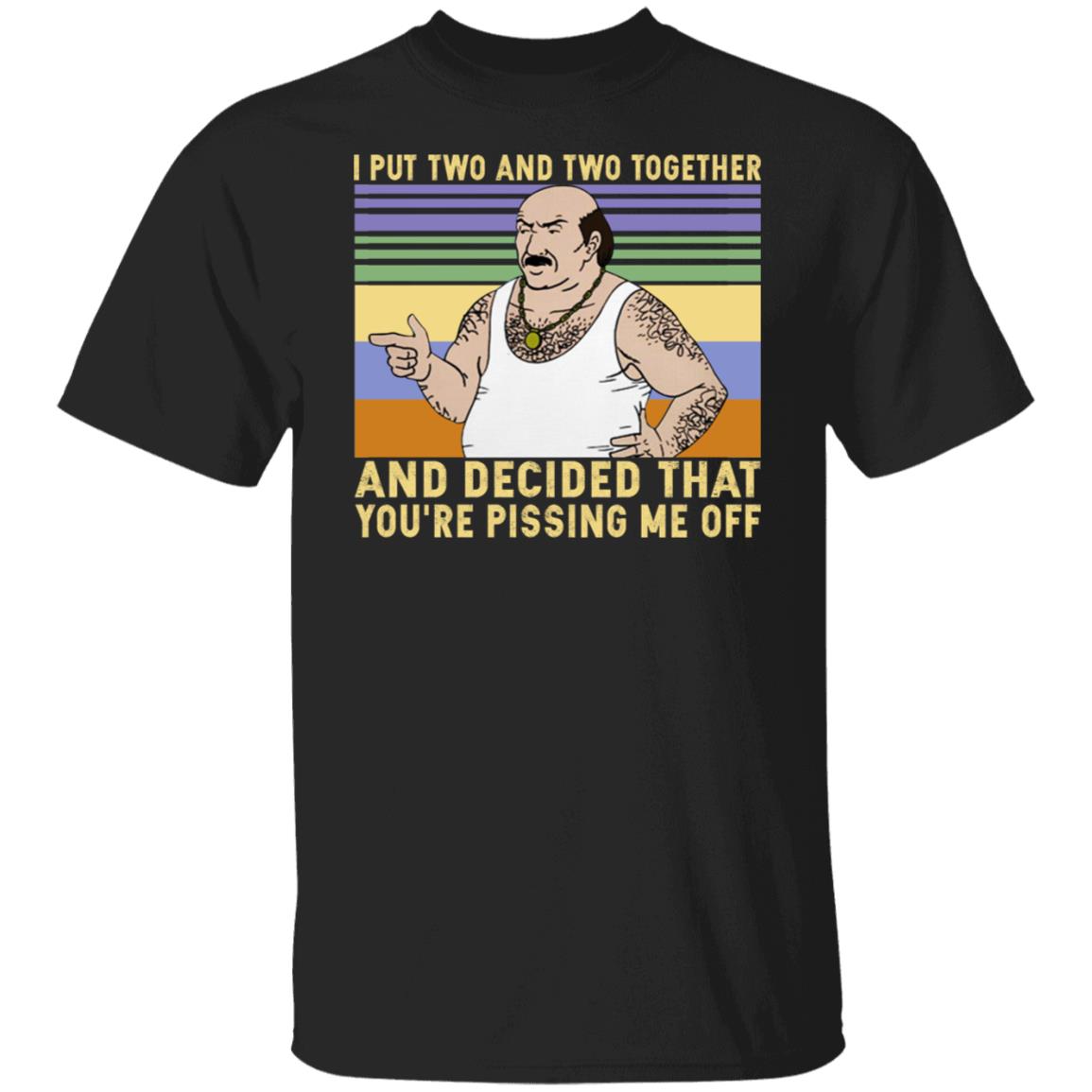 Carl - I put two and two together and decided shirt