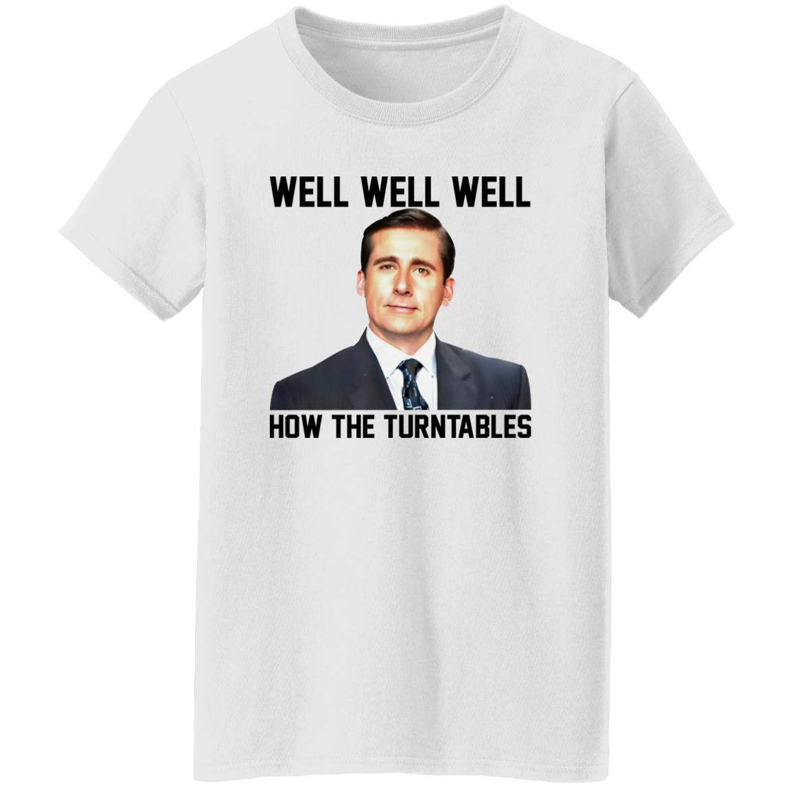 Michael Scott Well Well Well How The Turntables Shirt