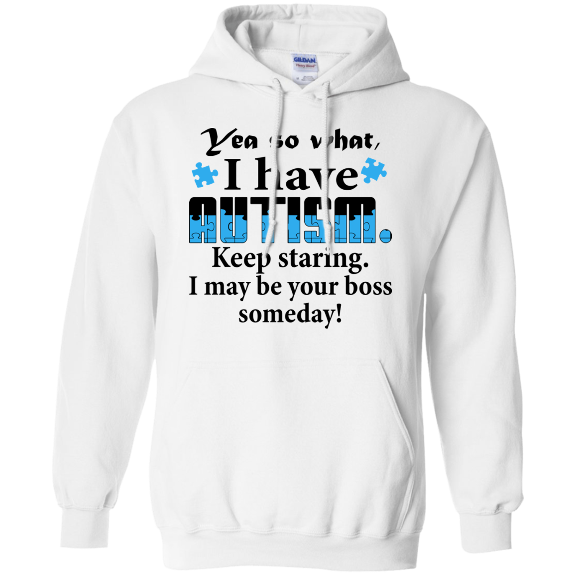 I Have Autism - Beep Staring - I May Be Your Boss Someday T-Shirt - TeeDragons