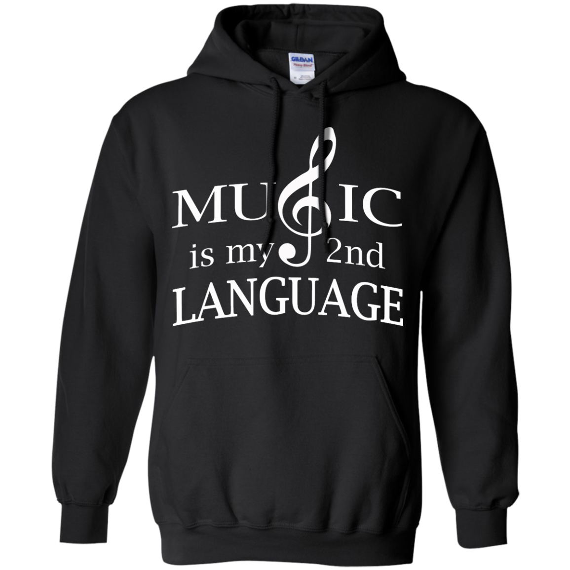 Music Is My Second Language T-Shirt, Hoodie, Tank - TeeDragons