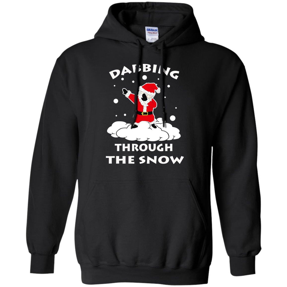 Dabbing Through The Snow Sweatshirt, T-Shirt, Hoodie - TeeDragons
