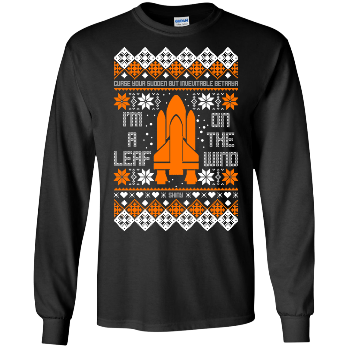 I'm A Leaf On The Wind Christmas Sweater - TeeDragons