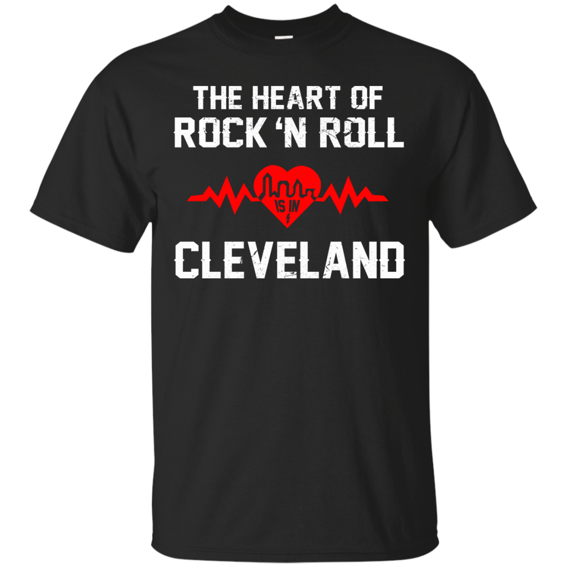 The Heart Of Rock 'n Roll Is In Cleveland Shirt, Hoodie, Tank - TeeDragons
