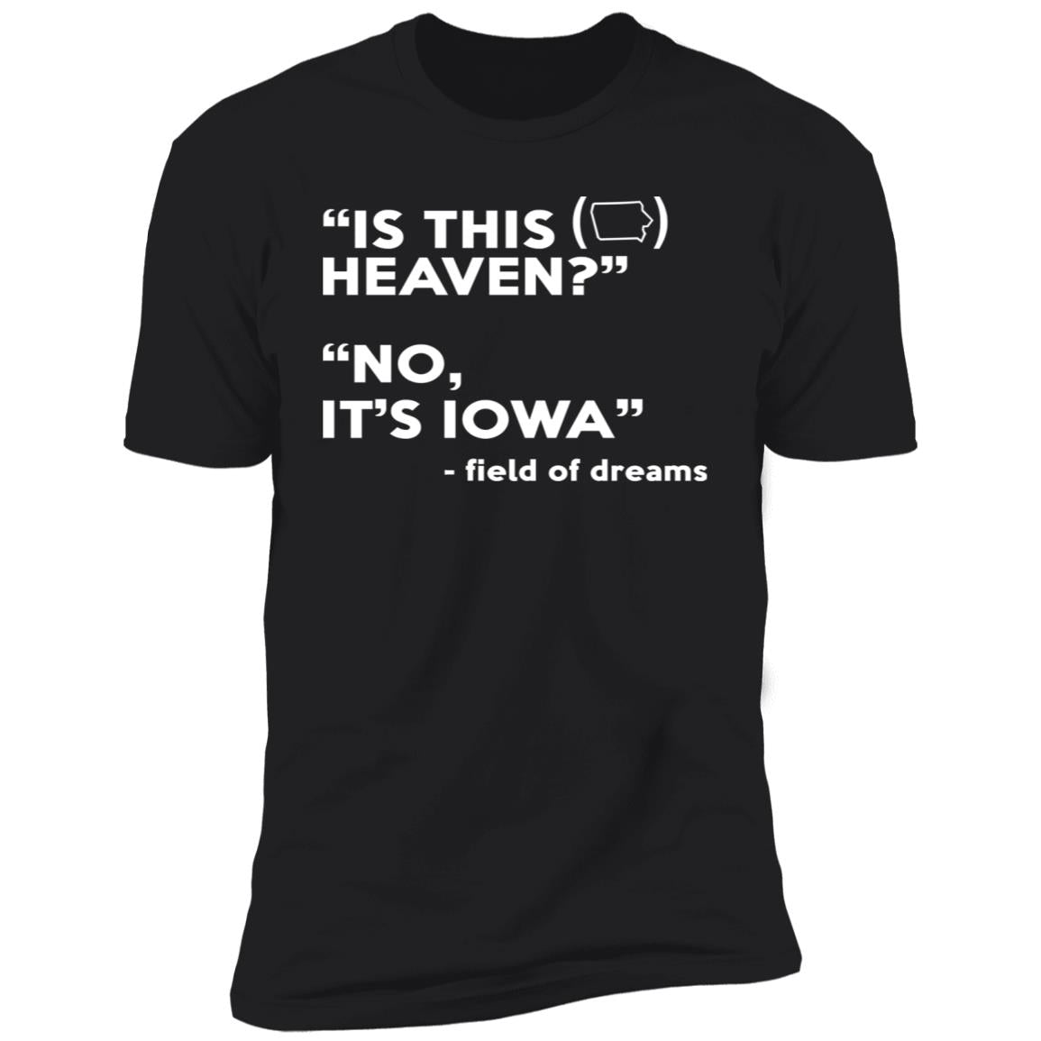 Is This Heaven No It's Iowa Shirt