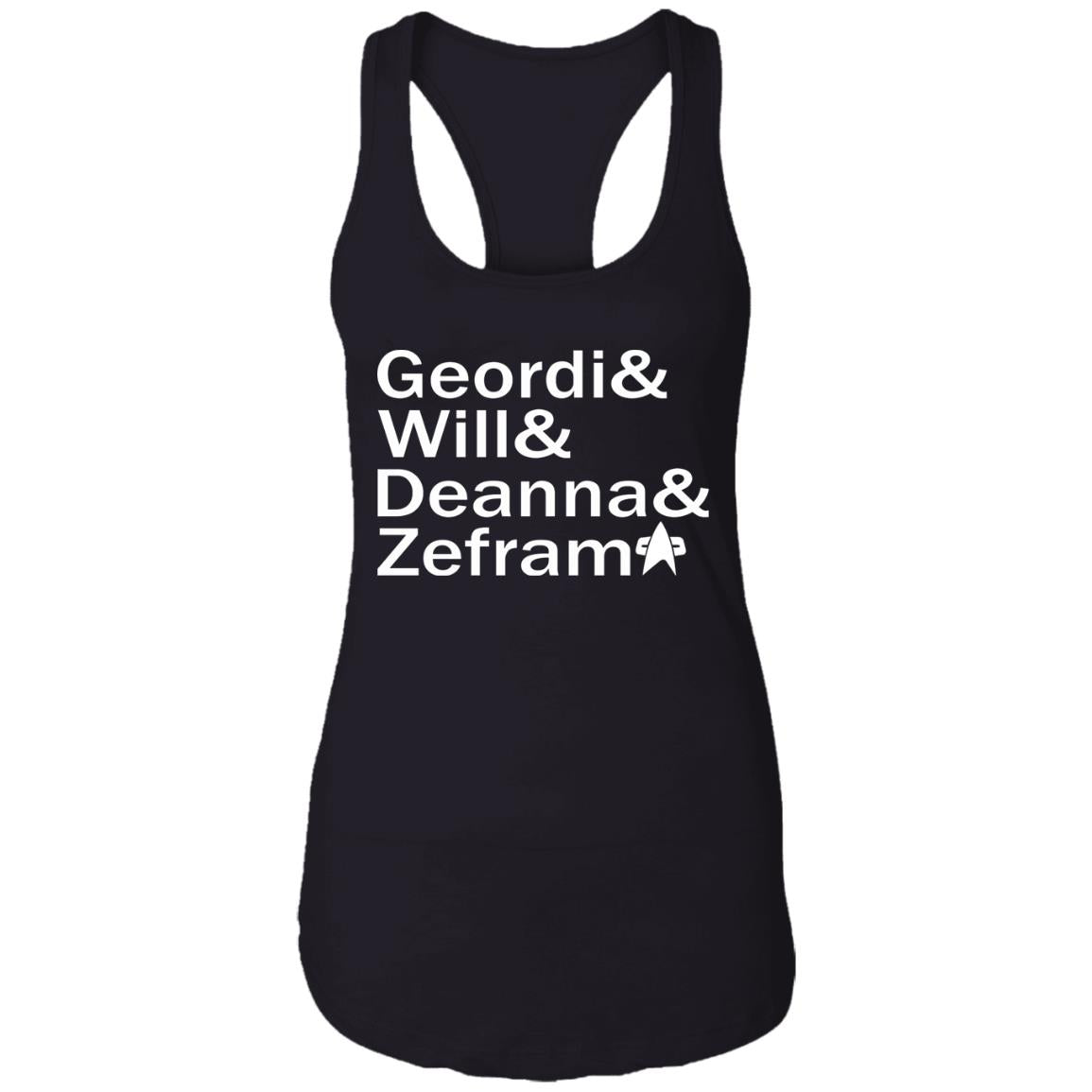 Geordi And Will And Deanna And Zefram Shirt