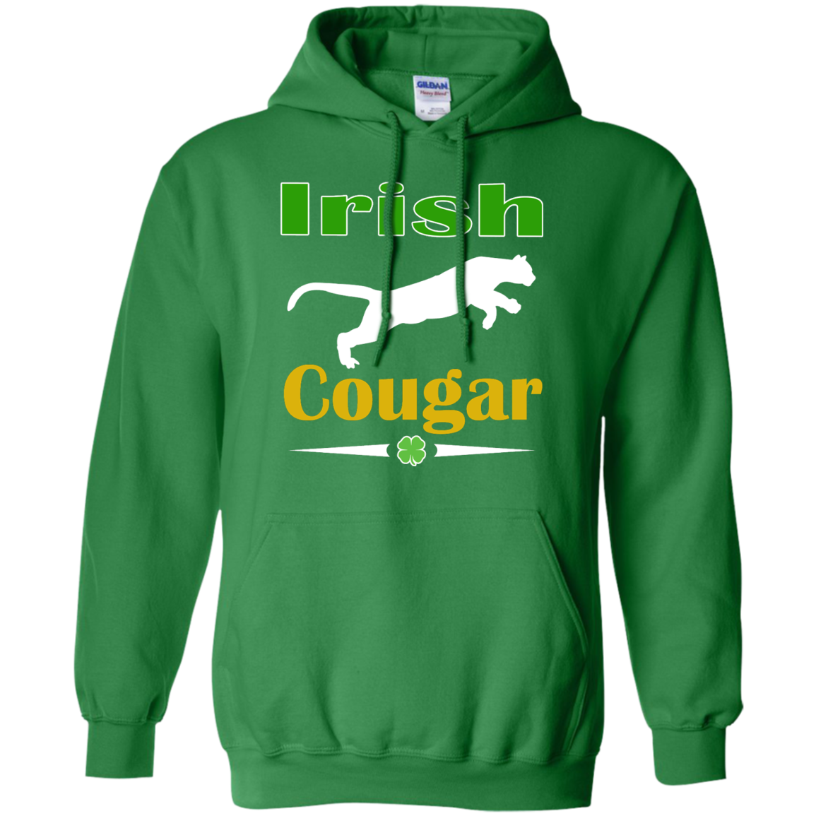 Irish Cougar Shirt - Hoodie - Tank - TeeDragons