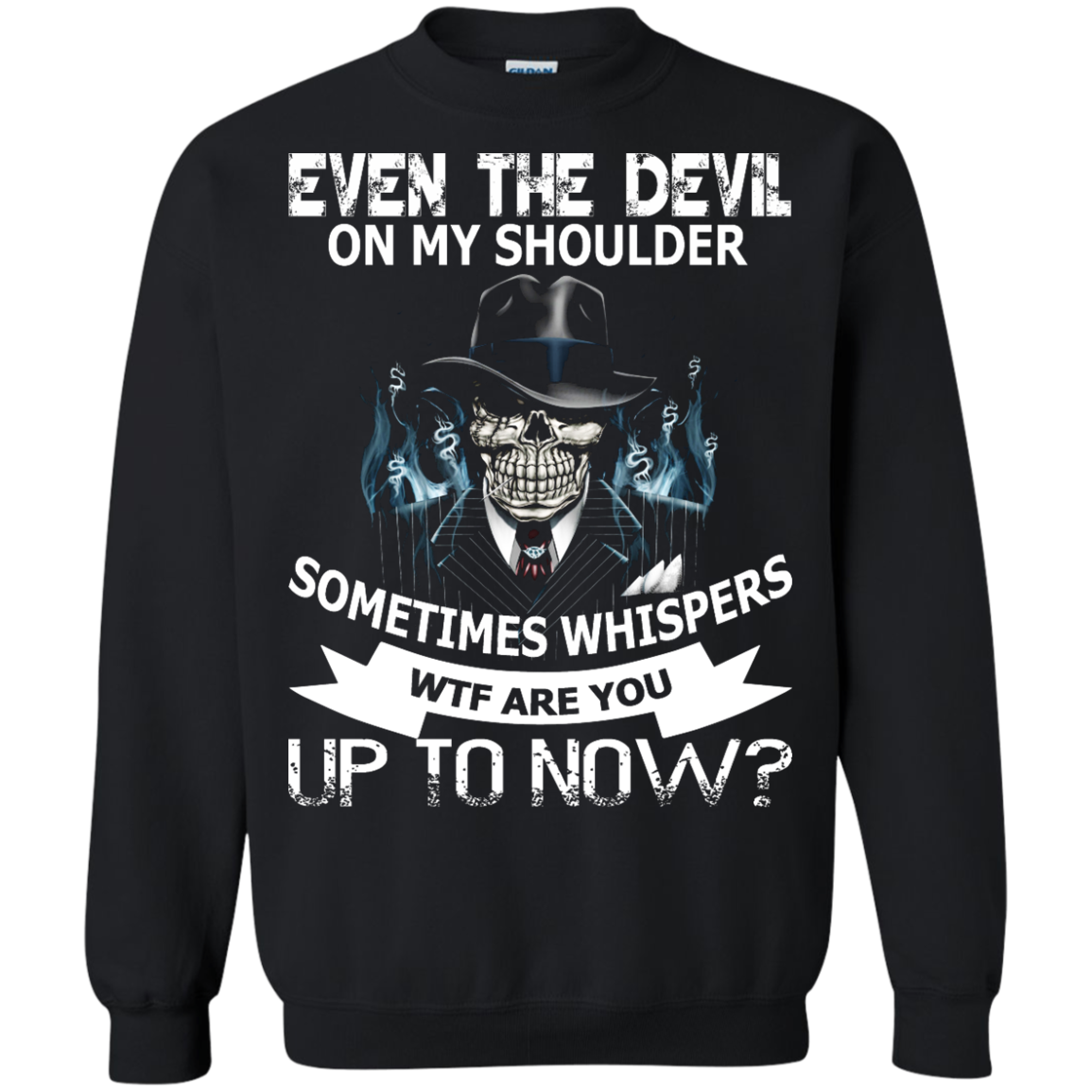 Even The Devil On My Shoulder Shirt, Hoodie, Tank - TeeDragons