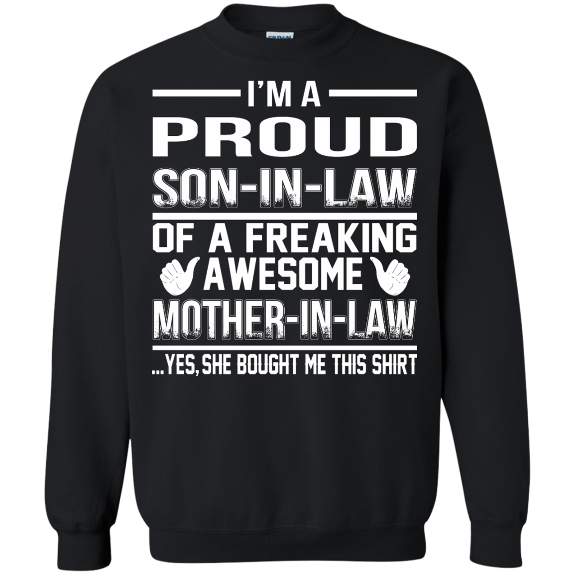Proud Son-In-Law Of A Freaking Awesome Mother-In-Law Shirt, Hoodie, Tank - TeeDragons