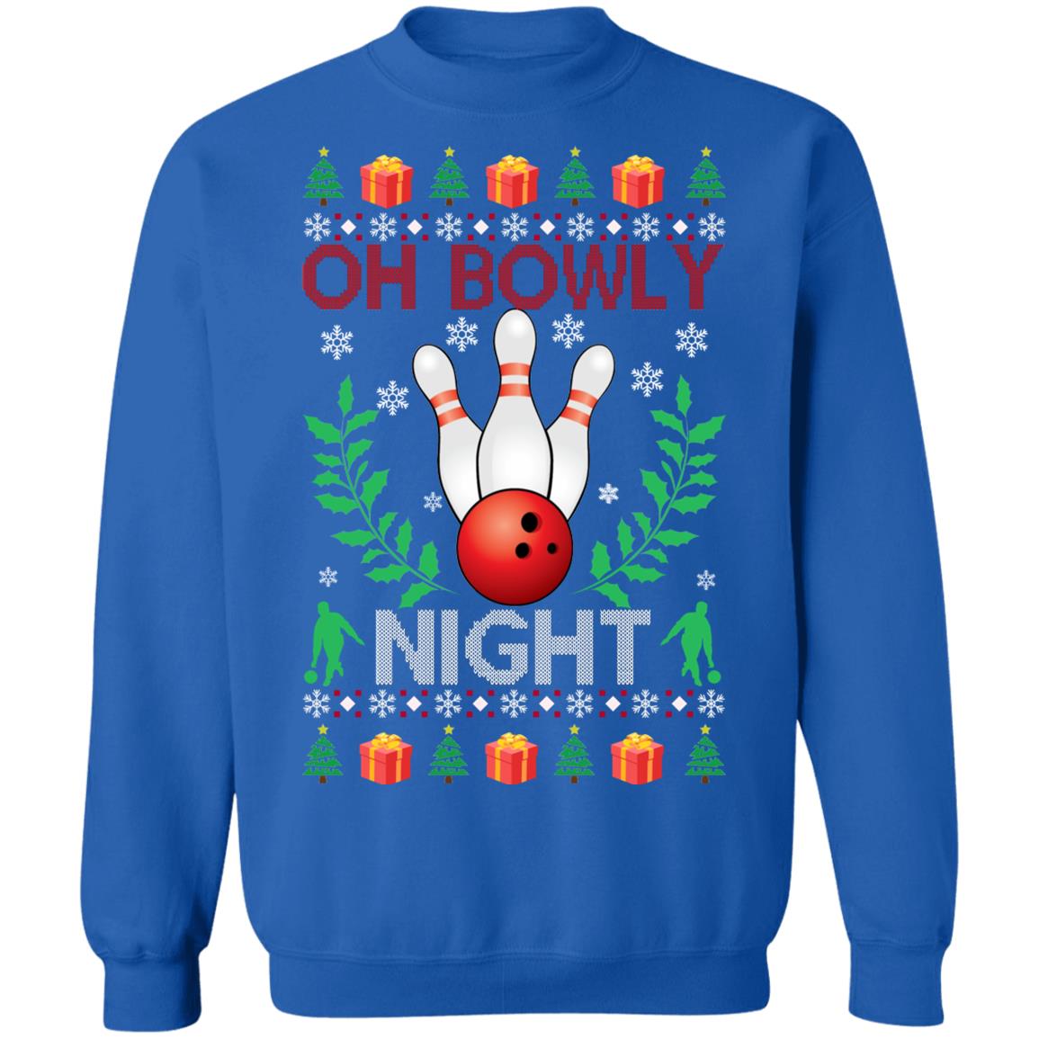Bowling - Oh Bowly Night Christmas Sweater