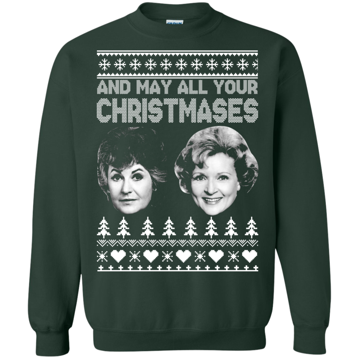Bea And White - And May All Your Christmases Sweater - TeeDragons